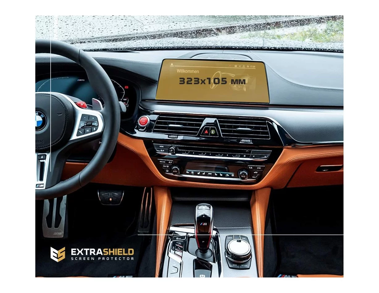 BMW X4 (G02) 2021 - Present Multimedia 10,25" ExtraShield Screeen Protector - 1 - Interior Dash Trim Kit