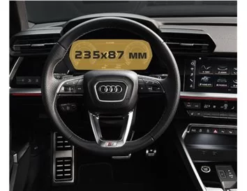 Audi A3 (8Y) 2020 -Presnt. Digital Speedometer Audi virtual cockpit 10,25" ExtraShield Screeen Protector - 1