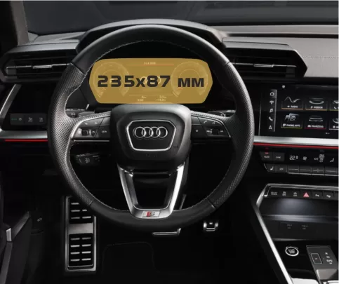 Audi A3 (8Y) 2020 -Presnt. Digital Speedometer Audi virtual cockpit 10,25" ExtraShield Screeen Protector - 1 - Interior Dash Tri Audi A3 (8Y) 2020 -Presnt. Digital Speedometer Audi virtual cockpit 10,25" ExtraShield Screeen Protector - 1 - Interior Dash Tri