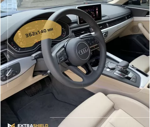 Audi A4 (B9) Pre-facelift 2015 - 2020 Digital Speedometer Analog 12" ExtraShield Screeen Protector - 1 Audi A4 (B9) Pre-facelift 2015 - 2020 Digital Speedometer Analog 12" ExtraShield Screeen Protector - 1