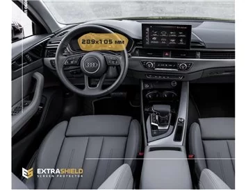 Audi A4 (B9) Pre-facelift 2015 - 2020 Digital Speedometer Audi Virtual Cockpit 12" ExtraShield Screeen Protector - 1