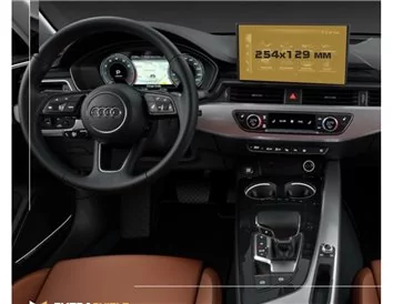 Audi A4 (B9) Pre-facelift 2015 - 2020 Multimedia MMI 8,3" ExtraShield Screeen Protector - 1