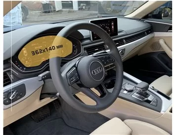 Audi A5 (F5) Pre-facelift 2016 - 2020 Digital Speedometer ExtraShield Screeen Protector - 1
