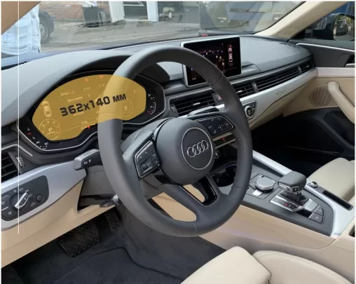 Audi A5 (F5) Pre-facelift 2016 - 2020 Digital Speedometer ExtraShield Screeen Protector - 1 Audi A5 (F5) Pre-facelift 2016 - 2020 Digital Speedometer ExtraShield Screeen Protector - 1