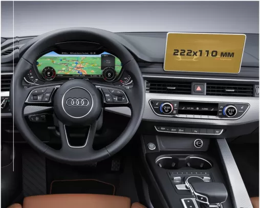 Audi A5 (F5) Pre-facelift 2016 - 2020 Multimedia 8,3" ExtraShield Screeen Protector - 1 Audi A5 (F5) Pre-facelift 2016 - 2020 Multimedia 8,3" ExtraShield Screeen Protector - 1