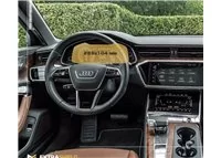Audi A6 (x8) 2018 - Present Digital Speedometer Audi Virtual Cockpit 12,3" ExtraShield Screeen Protector - 1