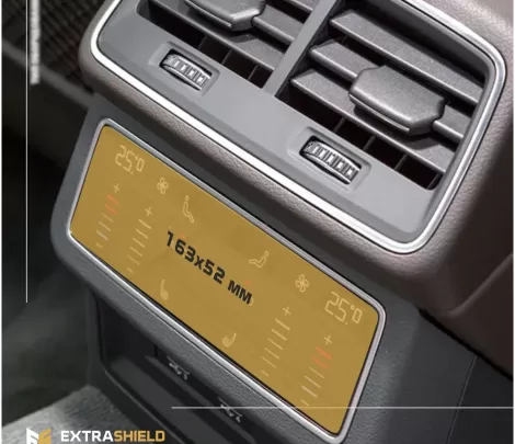 Audi A6 (?8) 2018 - Present Rear climate control ExtraShield Screeen Protector - 1 - Interior Dash Trim Kit