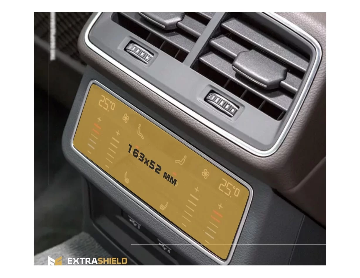 Audi A6 (?8) 2018 - Present Rear climate control ExtraShield Screeen Protector - 1 - Interior Dash Trim Kit