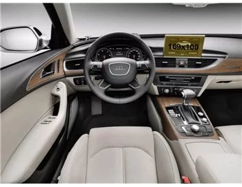 Audi A7 I (4G) 2014 - 2018 Multimedia MMI 8" ExtraShield Screeen Protector - 1