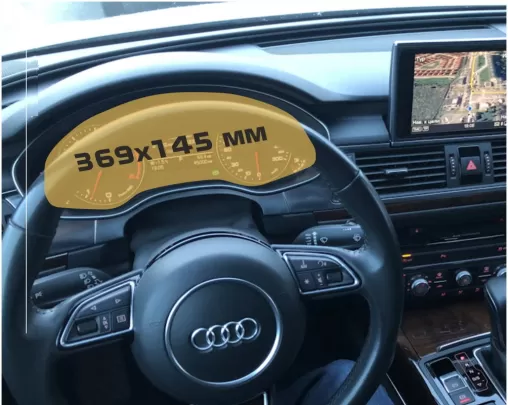 Audi A7 II (4K) 2017 - Present Digital Speedometer ExtraShield Screeen Protector - 1 - Interior Dash Trim Kit Audi A7 II (4K) 2017 - Present Digital Speedometer ExtraShield Screeen Protector - 1 - Interior Dash Trim Kit