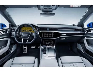 Audi A7 II (4K) 2017 - Present Digital Speedometer Audi Virtual Cockpit 12,3" ExtraShield Screeen Protector - 1