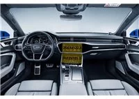 Audi A7 II (4K) 2017 - Present Multimedia + Climate-Control 10,2-8,6" ExtraShield Screeen Protector - 1