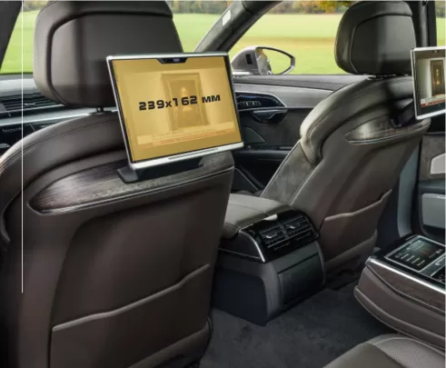 Audi A8 (D5) 2017 - Present Passenger monitors (2pcs,) 12,5" ExtraShield Screeen Protector - 1 Audi A8 (D5) 2017 - Present Passenger monitors (2pcs,) 12,5" ExtraShield Screeen Protector - 1
