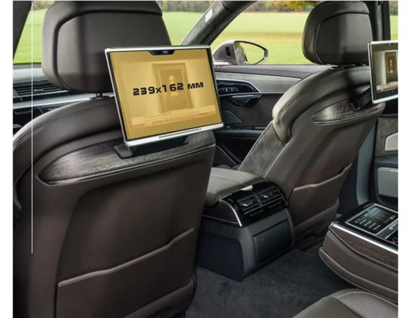 Audi A8 (D5) 2017 - Present Passenger monitors (2pcs,) 12,5" ExtraShield Screeen Protector - 1