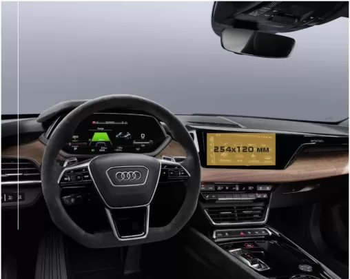Audi E-tron GT (RS) 2021 - Present Multimedia 10,1" ExtraShield Screeen Protector - 1