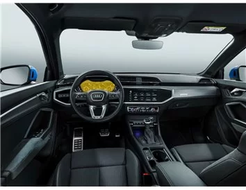 Audi Q3 II (F3) 2018 - Present Digital Speedometer TFSI Quattro S-Line 10,2" ExtraShield Screeen Protector - 1