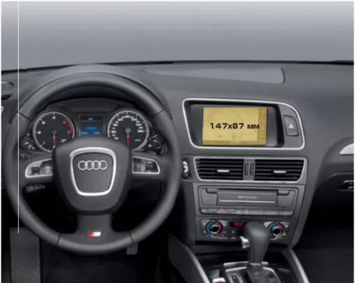 Audi Q5 I (8R) 04.2008 - 08.2012 Full color LCD monitor 6.5" ExtraShield Screeen Protector - 1 - Interior Dash Trim Kit Audi Q5 I (8R) 04.2008 - 08.2012 Full color LCD monitor 6.5" ExtraShield Screeen Protector - 1 - Interior Dash Trim Kit