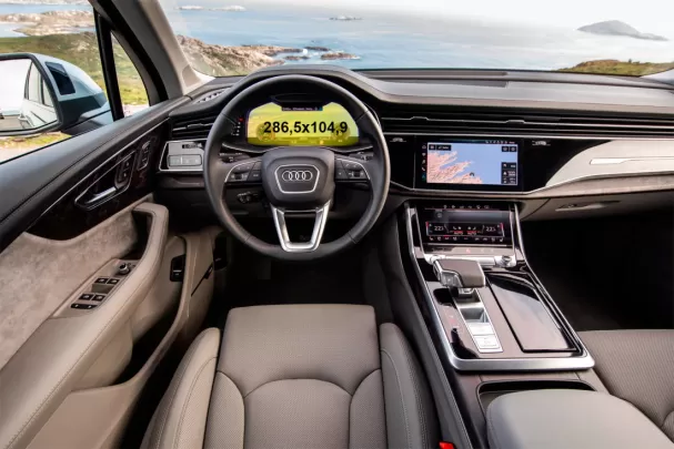 Audi Q7 II (4M) Facelift 2019- Present Digital Speedometer Audi Virtual Cockpit 12,3" 286,5x104,9 xx ExtraShield Screeen Protect Audi Q7 II (4M) Facelift 2019- Present Digital Speedometer Audi Virtual Cockpit 12,3" 286,5x104,9 xx ExtraShield Screeen Protect