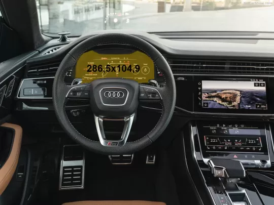 Audi Q8 (4MN) 2018 - Present Digital Speedometer Audi Virtual Cockpit 12,3" ExtraShield Screeen Protector - 1 - Interior Dash Tr Audi Q8 (4MN) 2018 - Present Digital Speedometer Audi Virtual Cockpit 12,3" ExtraShield Screeen Protector - 1 - Interior Dash Tr