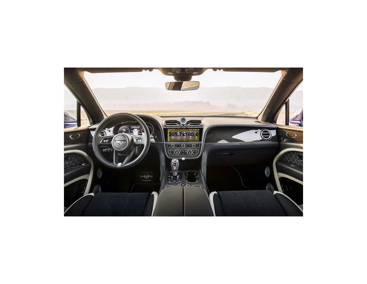 Bentley Bentayga 2020 - Present Multimedia 10,9" ExtraShield Screeen Protector - 1