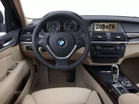 BMW X6 (E71) 2012 - 2014 Multimedia NBT 8,8" ExtraShield Screeen Protector - 1