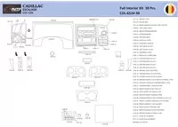 Cadillac Escalade 2003–2006 Interieur WHZ Dashboardafwerkingsset 34-delig - 1