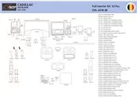 Cadillac Escalade 2003–2006 Interieur WHZ Dashboardafwerkingsset 52 delen - 1