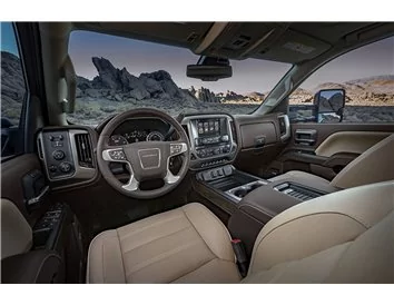 GMC Sierra 2014-2018 Interieur WHZ Dashboard trim kit 64 delig