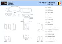 Dodge Charger LD 2011-2022 Interieur WHZ Dashboard trim kit 21 delig - 1
