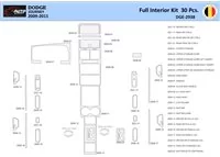 Dodge Journey 2009-2011 Intérieur WHZ Kit de garniture de tableau de bord 30 pièces - 1