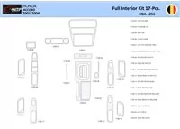 Honda Accord 2001-2004 Intérieur WHZ Kit de garniture de tableau de bord 17 pièces - 1