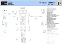 Honda Accord 2003-2007 Interieur WHZ Dashboard trim kit 37 Onderdelen - 3