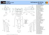 Honda Accord 2014-2022 Intérieur WHZ Kit de garniture de tableau de bord 55 pièces - 1