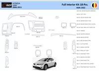 Honda Civic 2006-2011 Intérieur WHZ Kit de garniture de tableau de bord 18 pièces - 1
