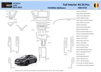 Honda Civic XI 2015-2021 Interior WHZ Dashboard trim kit 25 Parts - 1 - Interior Dash Trim Kit