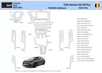 Honda Civic XI 2015-2021 Interieur WHZ Dashboard trim kit 20 delig - 1