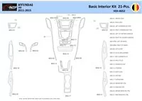 Hyundai i40 2011-2015 Interieur WHZ Dashboard trim kit 21 Delig - 1