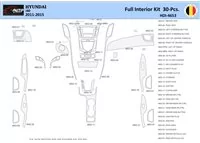 Hyundai i40 2011-2015 Interieur WHZ Dashboard sierset 30 delig - 1