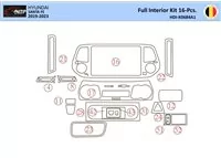 Hyundai Santa Fe 2019-2022 Interieur WHZ Dashboard trim kit 21 delig - 1