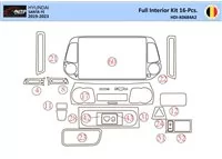 Hyundai Santa Fe 2019-2022 Interieur WHZ Dashboard sierset 31 delig - 1
