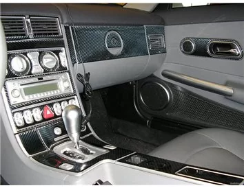 Chrysler CrossFire 2004-UP Full Set, Automatic Gear Interior BD Custom Dash Trim Kit