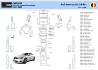 Infiniti G35 2007–2013 Berline Intérieur WHZ Kit de garniture de tableau de bord 38 pièces - 1