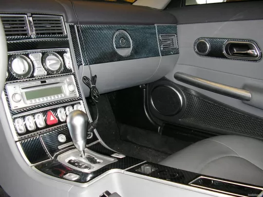 Chrysler CrossFire 2004-UP Ensemble complet, kit de garniture de tableau de bord intérieur BD pour boîte de vitesses manuelle - Chrysler CrossFire 2004-UP Ensemble complet, kit de garniture de tableau de bord intérieur BD pour boîte de vitesses manuelle -