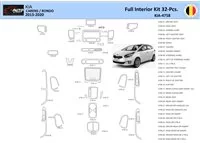 KIA Carens 2013 Intérieur WHZ Kit de garniture de tableau de bord Pièces - 1