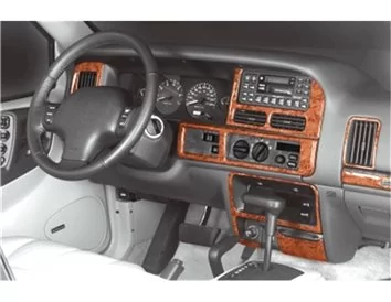 Chrysler Grand Cherokee 01.1996 Inleg dashboard Interieurset aansluitend en pasgemaakt op he 10 -Teile - 1