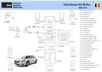 Nissan Maxima 2009-2015 Intérieur WHZ Kit de garniture de tableau de bord 30 pièces - 1
