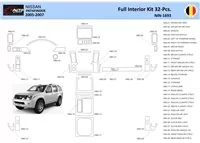 Nissan Pathfinder 205 Intérieur WHZ Kit de garniture de tableau de bord 32 pièces - 1