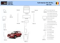 Subaru Forester 2000 Interieur WHZ Dashboard trim kit 19 delig - 1