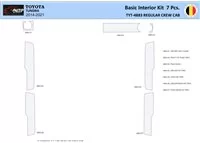 Toyota Tundra 2014-2021 Intérieur WHZ Kit de garniture de tableau de bord 7 pièces - 1