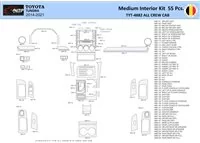 Toyota Tundra 2014-2021 Intérieur WHZ Kit de garniture de tableau de bord 55 pièces - 1